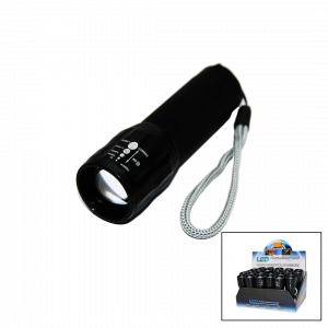 Led Gold Orıon Hıghlıghtıng Aluminum Flashlight Pilli Zoomlu El Feneri Metal Kasa (5148)