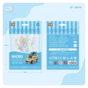 Timion LZ8617 NessiWorld Tank Blok Seti Poşet- Vagon life