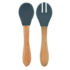 Mama Kaşığı ve Çatal Seti Deep Blue