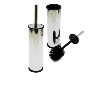 Mikro-1  Eko Metal  Klozet Wc Fırça Seti Düz Kapak (5148)