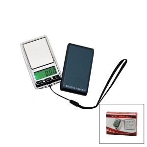 MINI DIGITAL SCALE MİNİ = 4.5X7.5CM HASSAS TARTI - TERAZİ 200GR / 0.01GR PİLLİ=1 X CR2032 (5148)