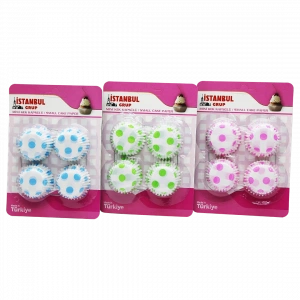 MİNİ MUFFİN KAĞIT KEK KAPSÜLÜ - PAKET İÇİNDE 60 ADET VARDIR (5148)
