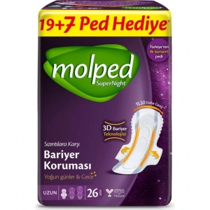 Timion SüperNight Süper Gece Ped 26 Adet