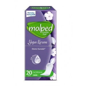 Molped Yoğun Koruma Günlük Ped 20 Adet