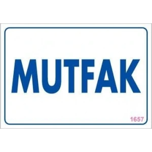 Timion Mutfak Uyarı Levhası 17,5X25 Kod:1657