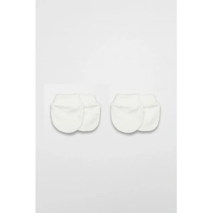 NessiWorld 2Li Penye Eldiven Basıc 90108 Ekru