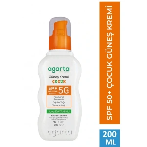 NessiWorld Doğal Güneş Kremi Çocuk 50 SPF 200 ml