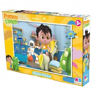 Timion NessiWorld Games Eymen ile Çimen 100 Parça Puzzle