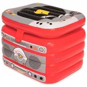 NessiWorld Retromusic Portatif Şişme Buzdolabı 31 Litre