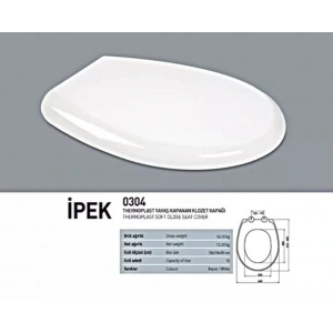 Timion Nkp İpek Amortisörlü+Tak Çıkar Klozet Kapağı