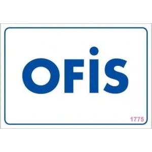 Timion Ofis Uyarı Levhası 17,5X25 Kod:1775