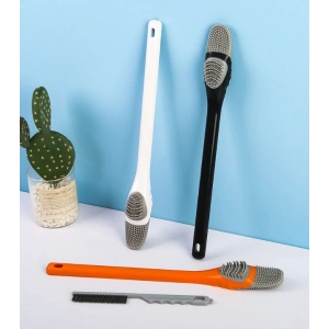 Ördek Tasarımlı Silikon Tuvalet ve İnce Detay Fırçası