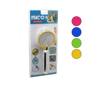 ORTA BOY YUVARLAK=8.7CM DUŞ BAŞLIK KADEMELİ VAKUMLU KROM GÖVDE-RENK.KENAR-BEYAZ ZEMİNSAP:14CM (5148)