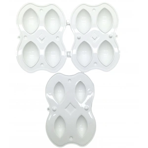 Plastik 4lü İçli Köfte Yapma Kalıp Aparatı (5148)