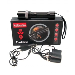 Polis El Feneri Zoomlu Selektörlü El Feneri 500 Metre (5148)