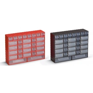 Timion Portbag Ph02 Hobby Çekmece Seti Kırmızı