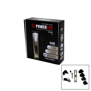 Powertec Tr-558 Şarjlı Saç Sakal Ense Çizim Traş Makinesi T Bıçak (5148)