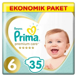 Premium Care Bebek Bezi Ekonomik Paket 6 Beden 35 Adet