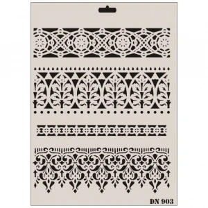 Timion Rich Dantel Seri Dn903 Stencil 35X25 Cm