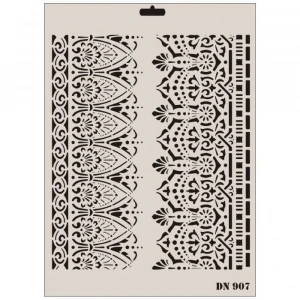 Timion Rich Dantel Seri Dn907 Stencil 35X25 Cm