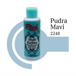 Timion Rich Multi Surface 2248 Pudra Mavi Akrilik Boya 120 Cc