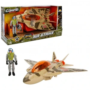 Sesli ve Işıklı The Corps Air Strike Askeri Oyun Seti