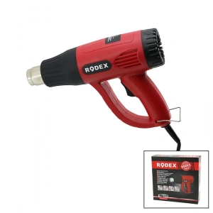 SICAK HAVA MAKİNESİ - TABANCASI 4PCS BAŞLIK APARAT KABLOLU 300-600°C 280/480LPM 2000W RDX-303A (5148)