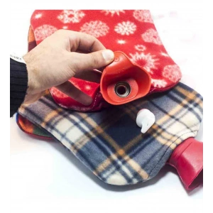 Sıcak Su Torbası 2 Litre Polar Kılıflı Termofor (5148)