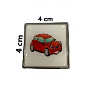 Timion Simge Kare Krom Çekmece Düğmesi