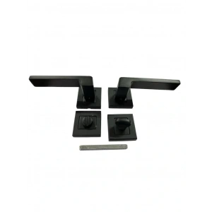 Timion Sofuoğlu Rozet Anka Mat Siyah Wc Kapı Kolu