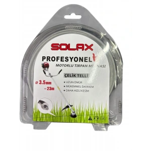 Timion Solax Çelik Telli Tırpan Misinası 3,5 Mm 23 Metre