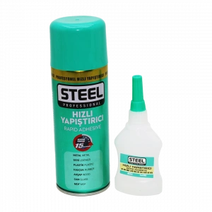 STEEL 400ML+60GR BÜYÜK HIZLI YAPIŞTIRICI (5148)