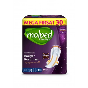 SüperNight Gece Mega Ped 30 Adet
