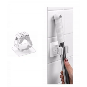 Timion 1 Adet Yapışkanlı Pratik Mop Tutucu Beyaz (5148)