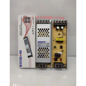 Timion 12V-16.5A-200W-IP20 ULTRA SLİM TRAFO (5148)