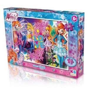 Timion 200 Parça Winx Club Puzzle