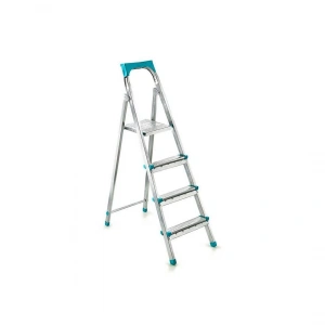 Timion 3+1BASAMAKLI METAL MERDİVEN Y: 82CM - 120KG.TAŞIMA KAPASİTESİ (5148)