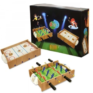 Timion 412 Ahşap Hokey ve Masa Maçı Oyunu