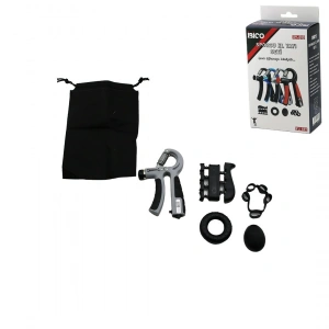 Timion 5pcs El Spor Aletleri Seti El Yayı - Halka - Yumurta - Geçmeli Parmaklık - Yaylı Parmaklık (5148)