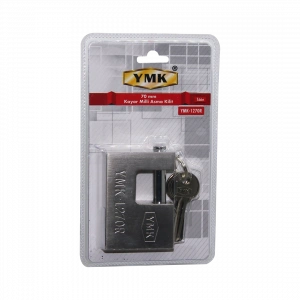 Timion 70MM GRİ KAYAR MİLLİ ASMA KİLİT (5148)