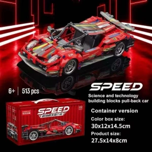 Timion 9055-7  TOYSE TOYS BRİCKS SPEED KIRMIZI -EKN