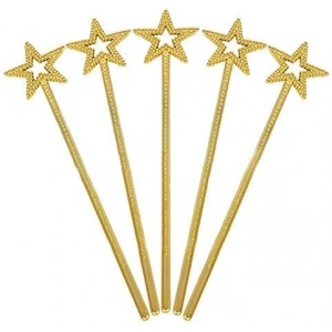 Timion Altın Renk Yıldız Peri Asası Peri Değneği 34 cm 1 Adet (5148)