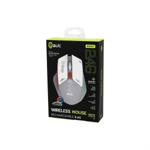 Timion Beyaz Kablosuz Mouse 2.4g 10m Distance Wireless - Kablosuz 1600dpı Oyun Fare Bwm-1 (5148)