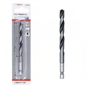 Timion Bosch Pointteq Altıgen Şaftlı Hss Matkap Ucu 8 Mm