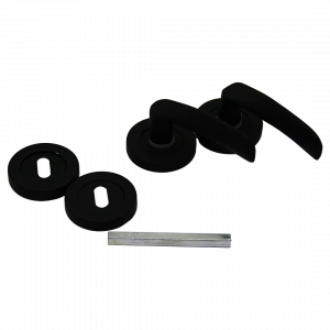 Timion ÇELİKEL ERİŞ-10 AMERİKAN ODA KAPI KOLU SİYAH (5148)