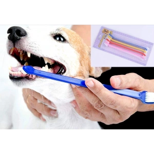 Timion Çift Taraflı Hayvan Diş Fırçası 4 lü set (5148)