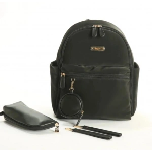 Timion Diamond Anne Bebek Bakım Sırt Çantası 7345 Siyah