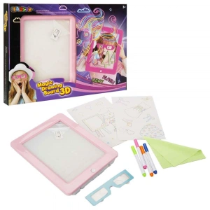 Timion DOODLE 3D SİHİRLİ ÇİZİM TAHTASI PEMBE VEYA BEYAZ