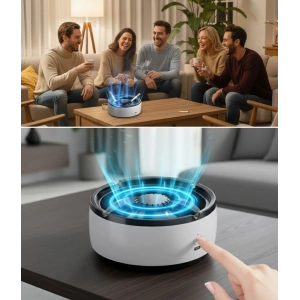 Timion Dumanı İçine Çeken Akıllı Kül Tablası – Kokusuz, Filtreli ve Otomatik Duman Emici Küllük (5148)