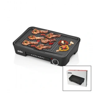 Timion Elektrikli Izgara Ayarlanabilir Termostat Yapışmaz Kolay Temizlenir 2200w Sbg-7120 (5148)